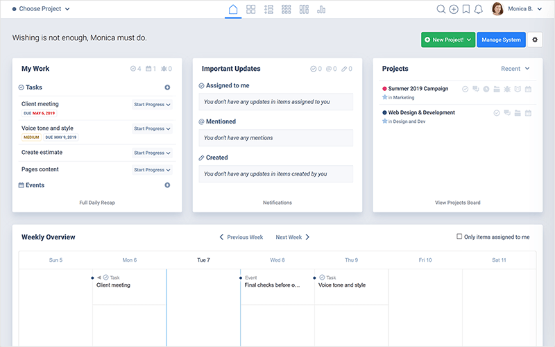 Freedcamp Gantt Chart